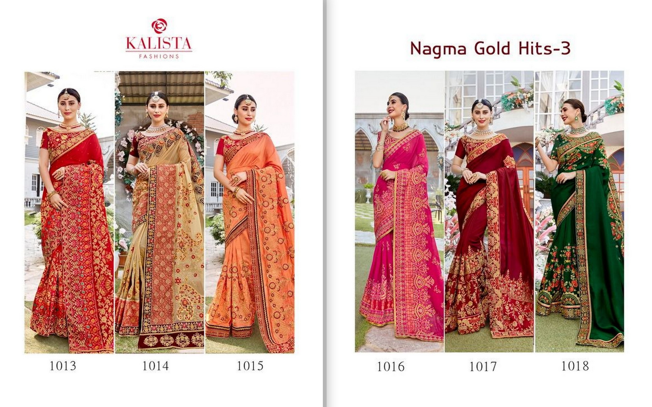 Kalista Fashion Nagma Gold Hits 1013-1018