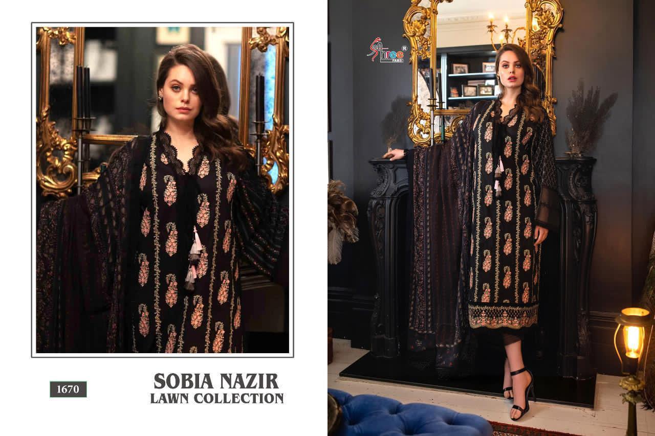 Shree Fab Sobia Nazir Lawn Collection 1670