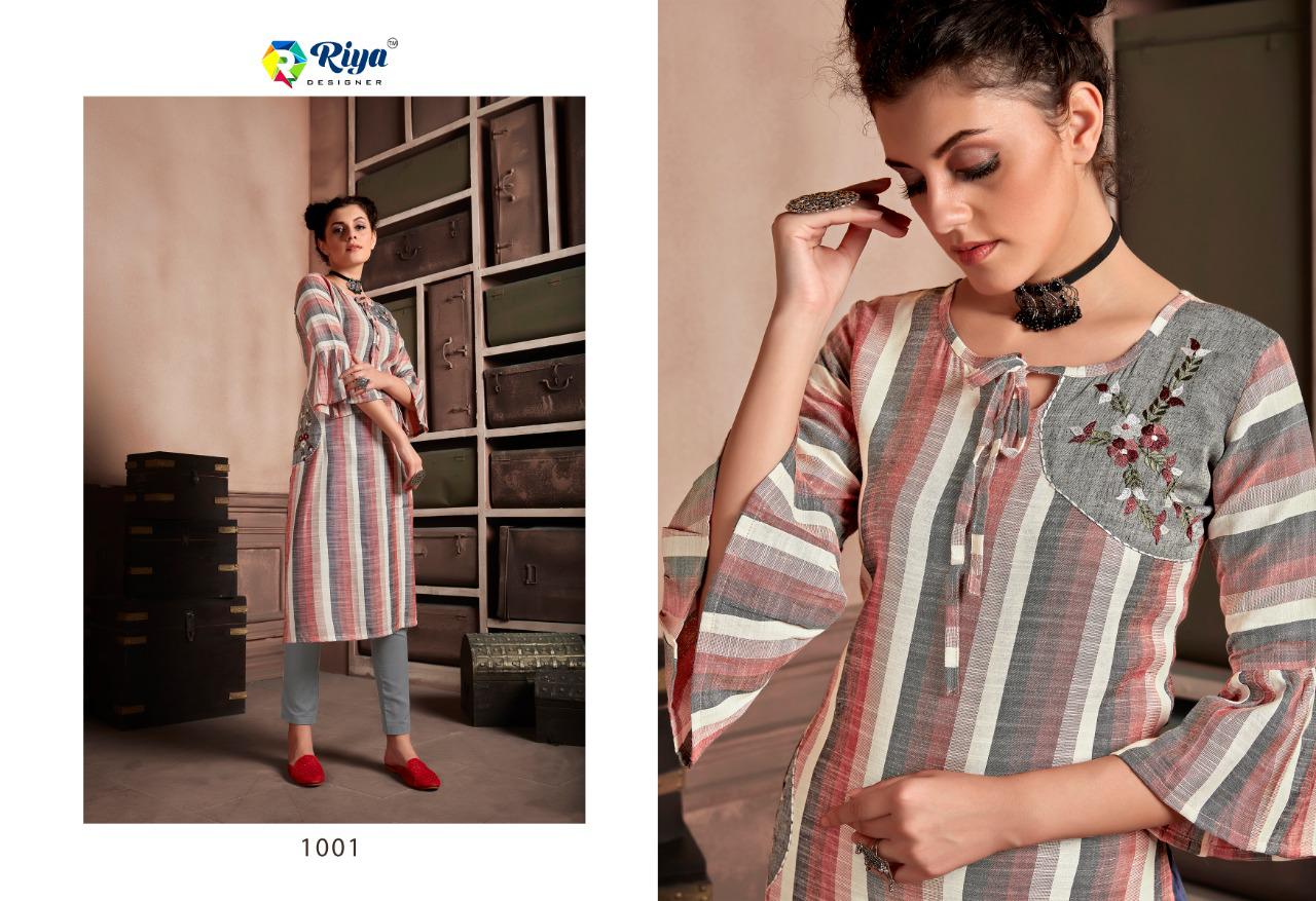 Riya Designer Stripes 1001