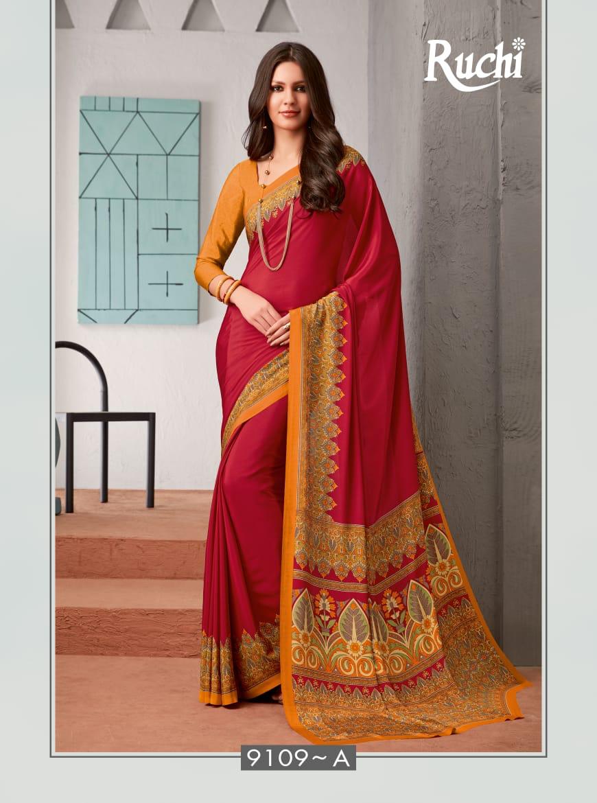 Ruchi Sarees Virasat Silk 9109A