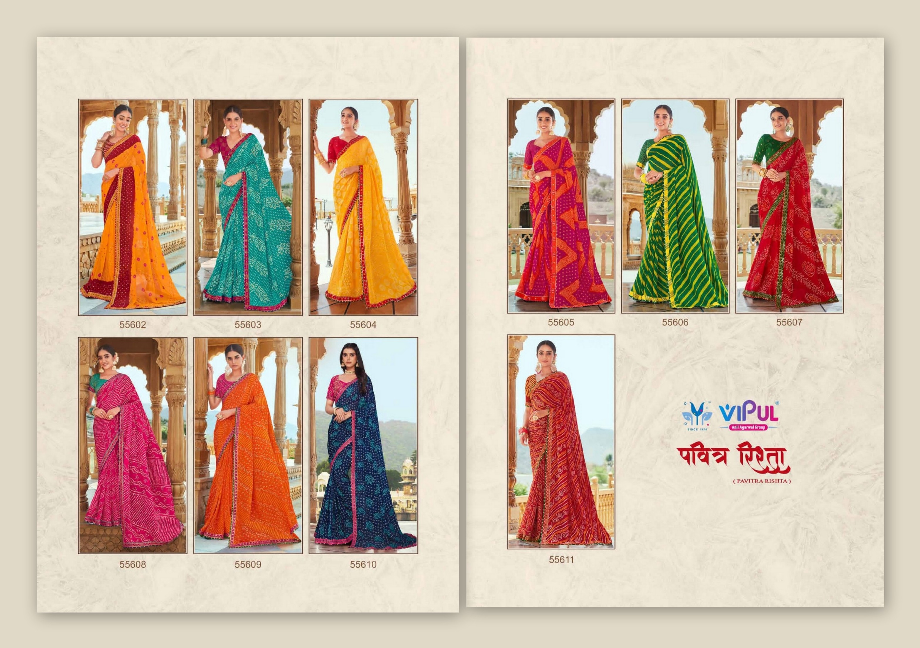 Vipul Fashion Pavitra Rishta 55602-55611