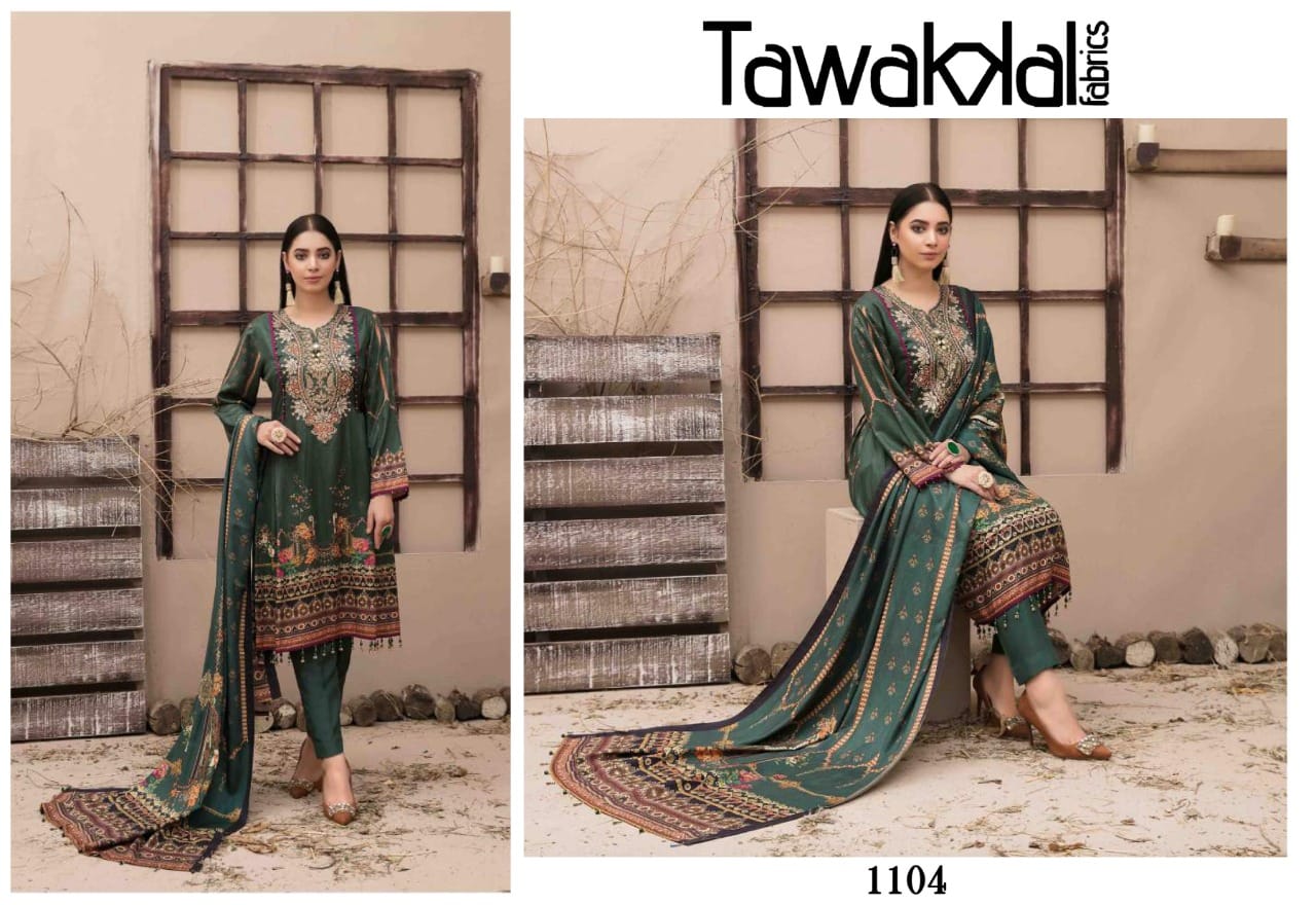 Tawakkal Fab Kashish Cotton Collection 1104