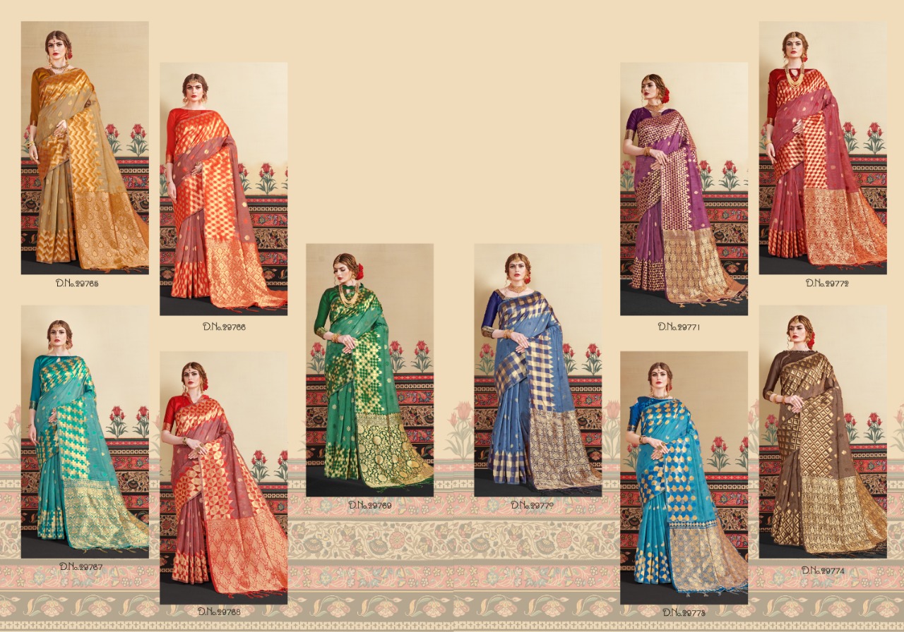 Yadu Nandan Fashion Kranti Silk 29765-29774