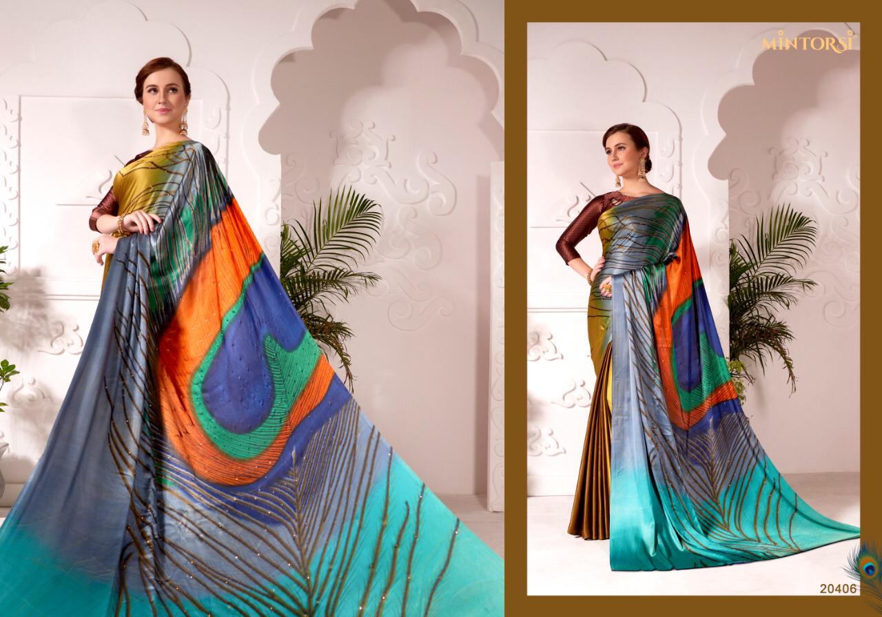 Varsiddhi Fashion Mintorsi Mor Pankh 20406