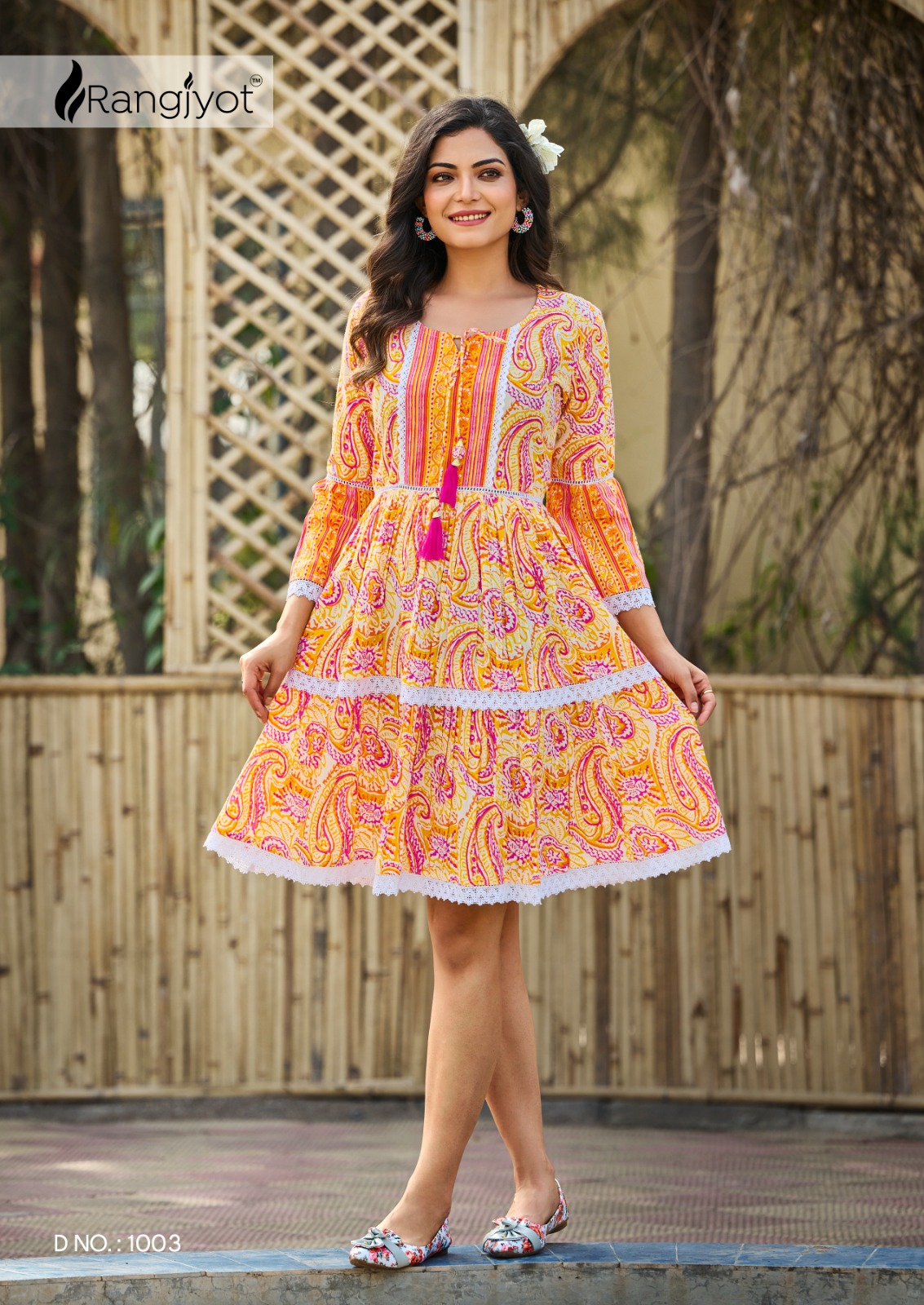 Rajasthani Kurti Tops in Block Print, Long & Short Styles Kurti – Ethnic  Rajasthan
