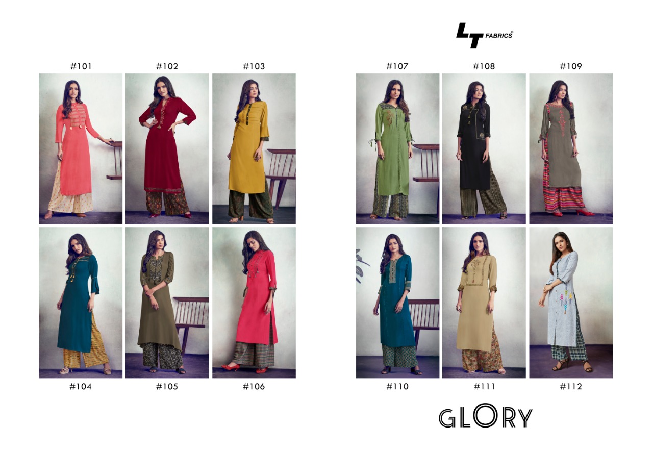 LT Fabrics Glory 101 - 112