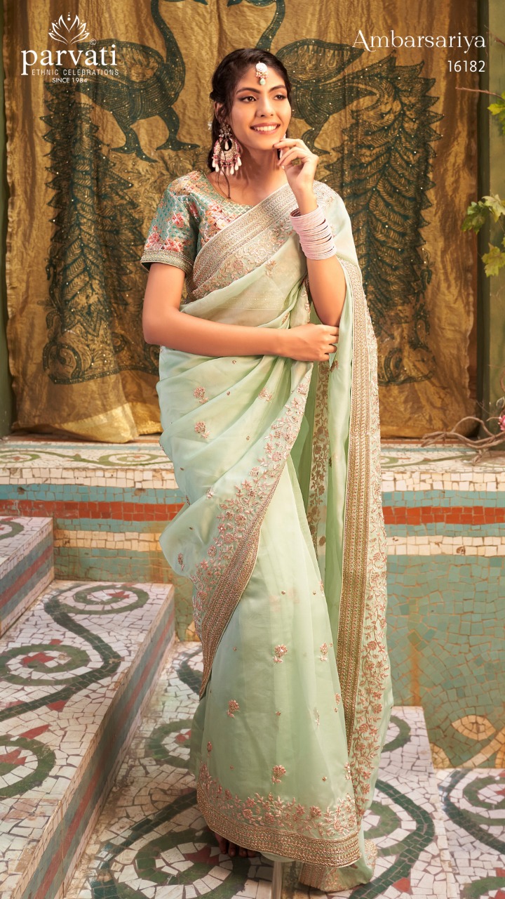 Bollywood Ethnic Saree Ambarsariya 16182
