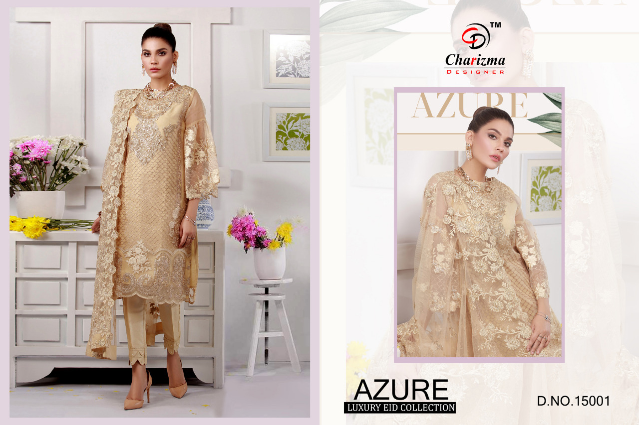 Charizma Designer Azure Luxury Eid Collection 15001 