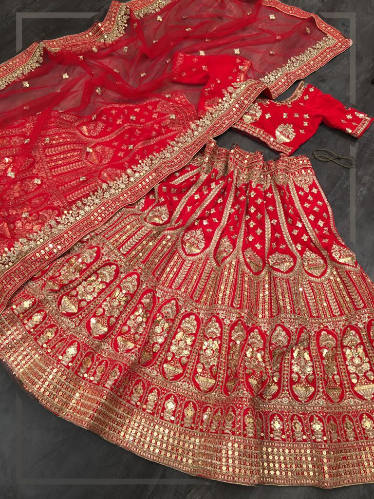 Bridal Designer Lehenga Choli 17505