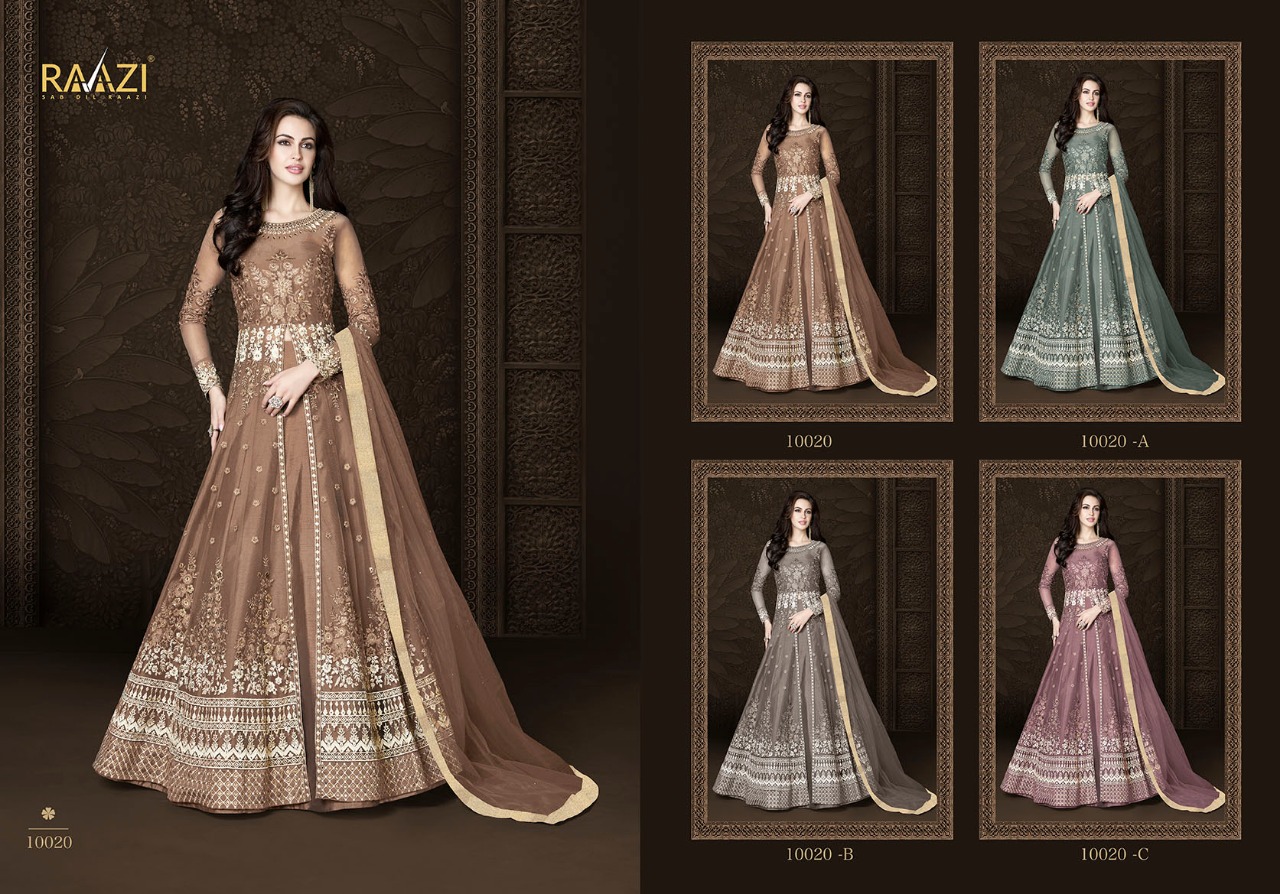 Rama Fashions Raazi Aroos 10020 Colors