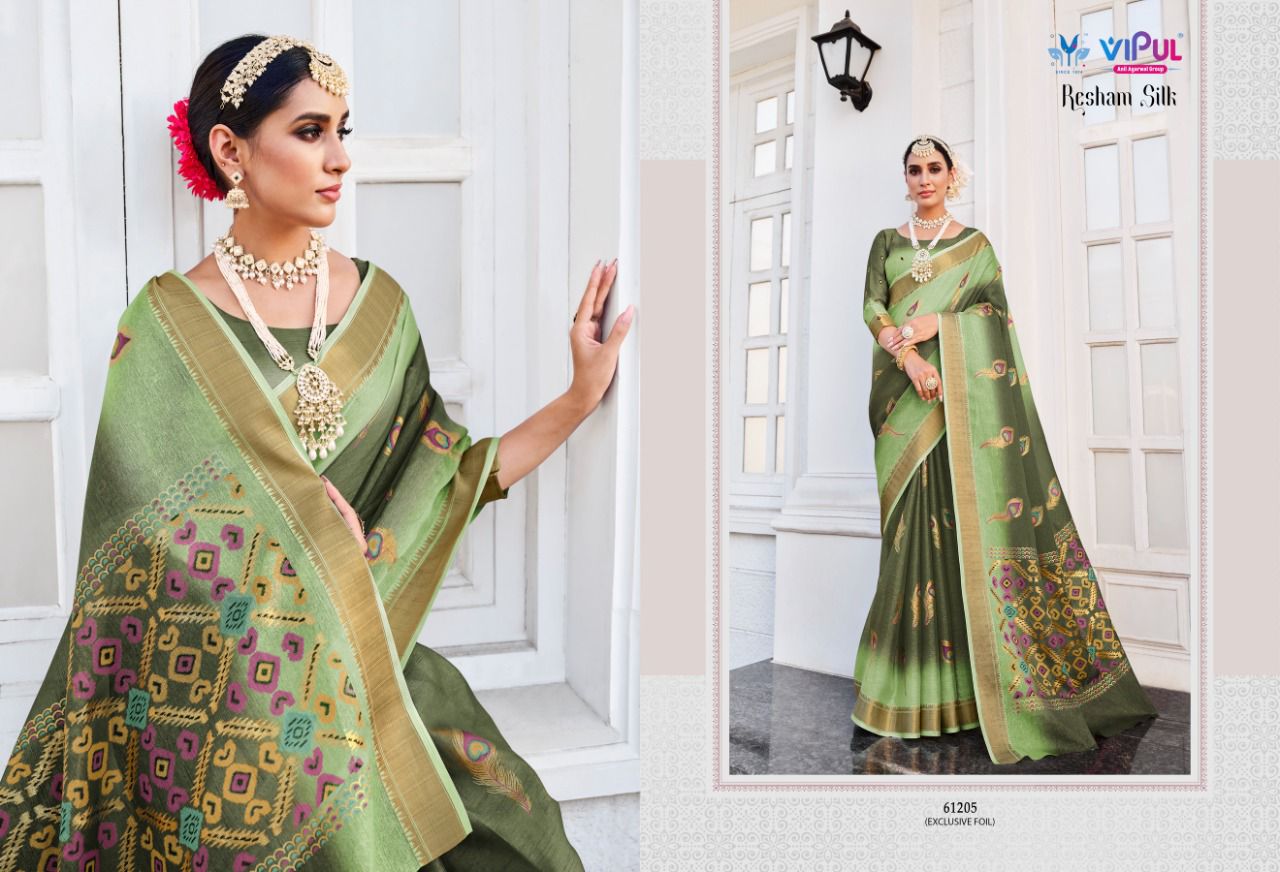 Vipul Fashion Resham Silk 61205