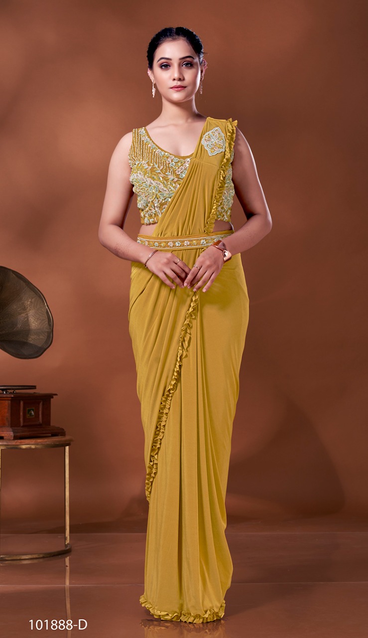 Bollywood Ready To Wear Sarees 101888-C