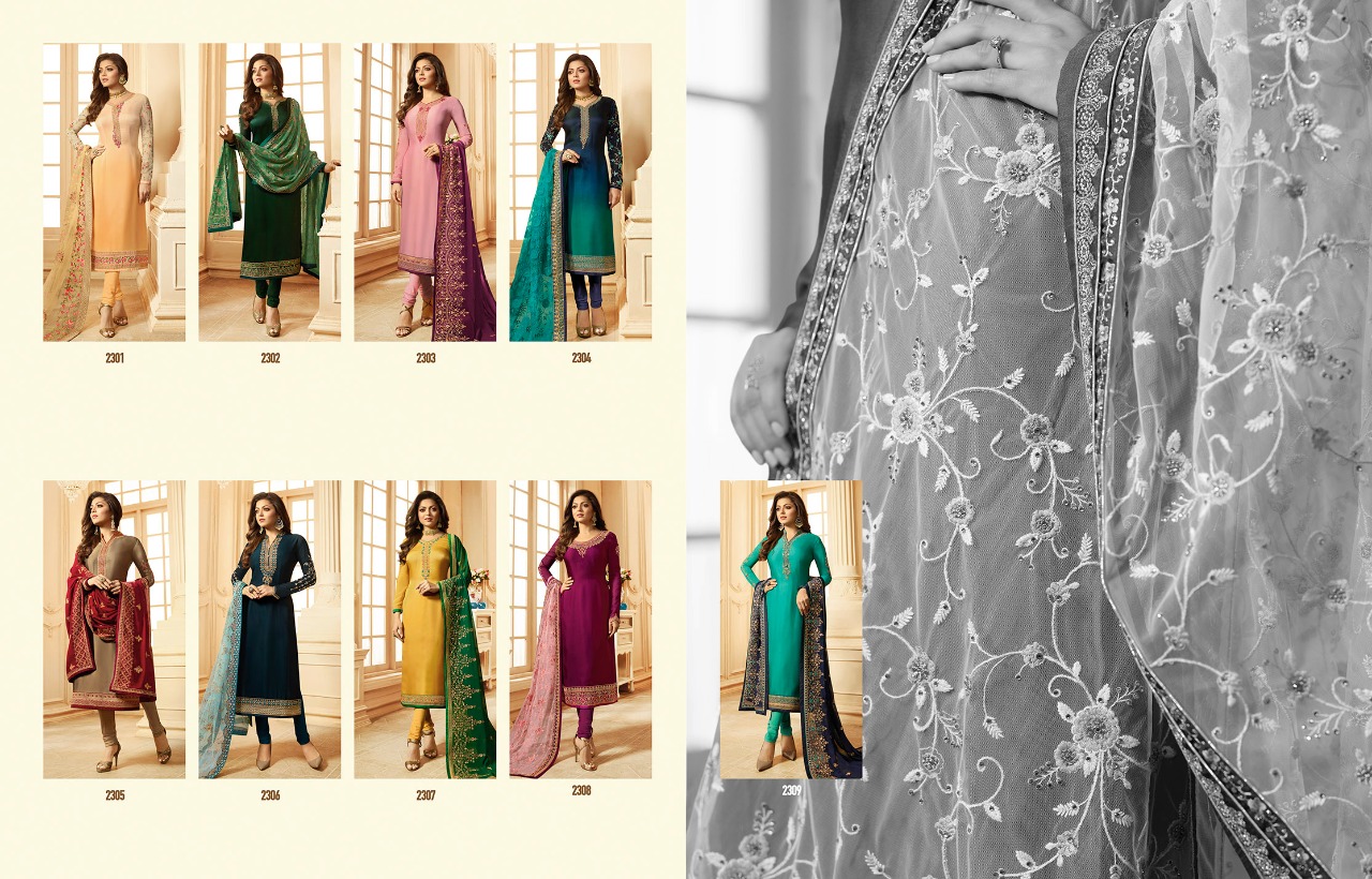 LT Fabrics Nitya 2301 - 2309