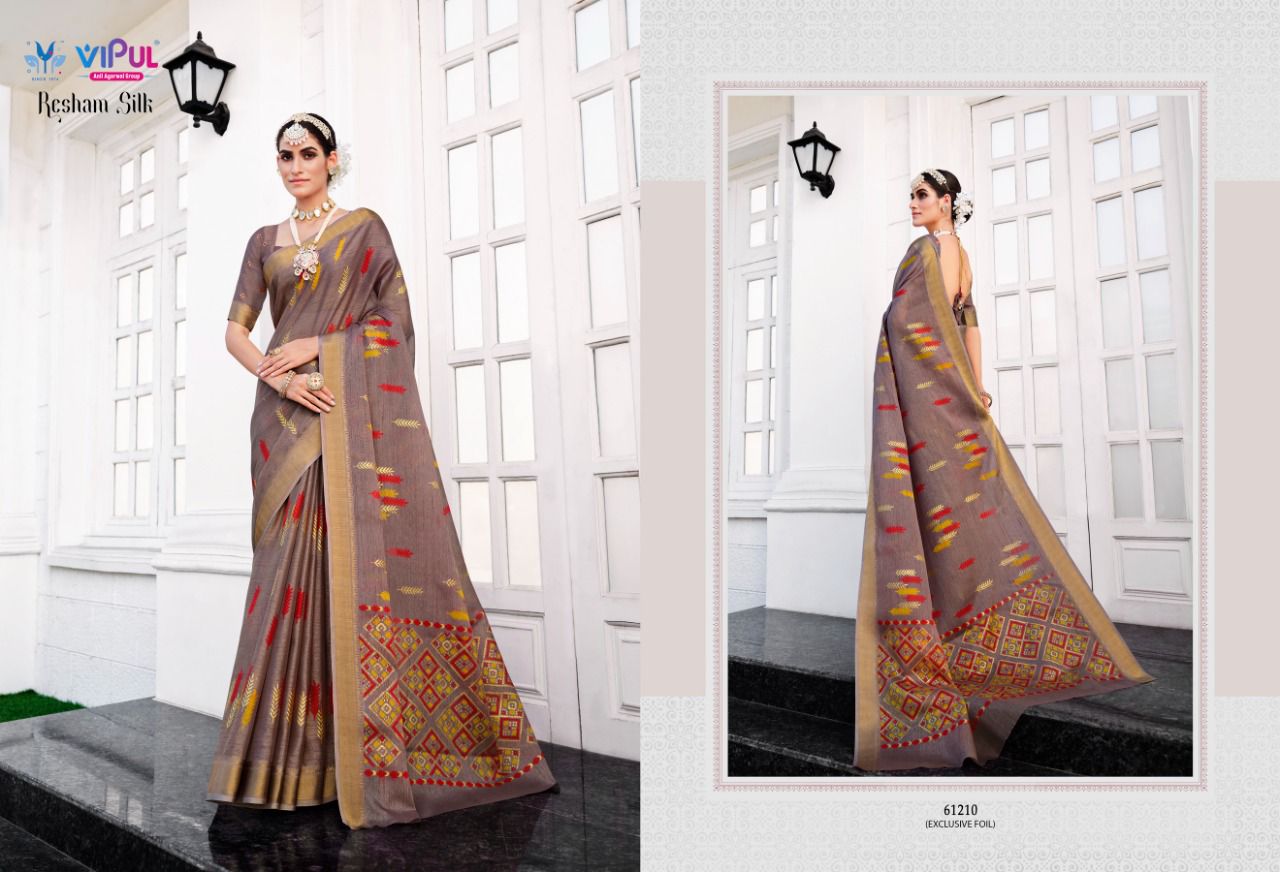 Vipul Fashion Resham Silk 61210
