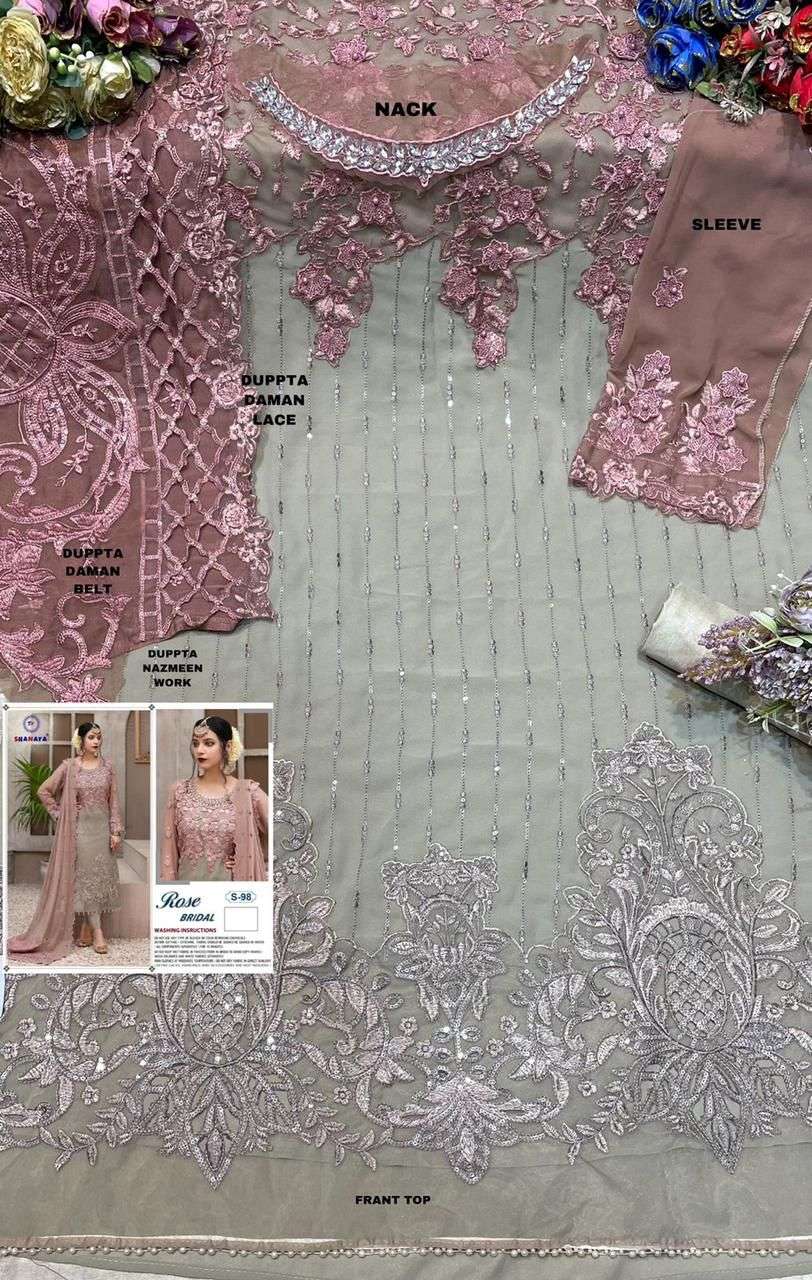Shanaya Fashion Rose Bridal Edition S-98-A