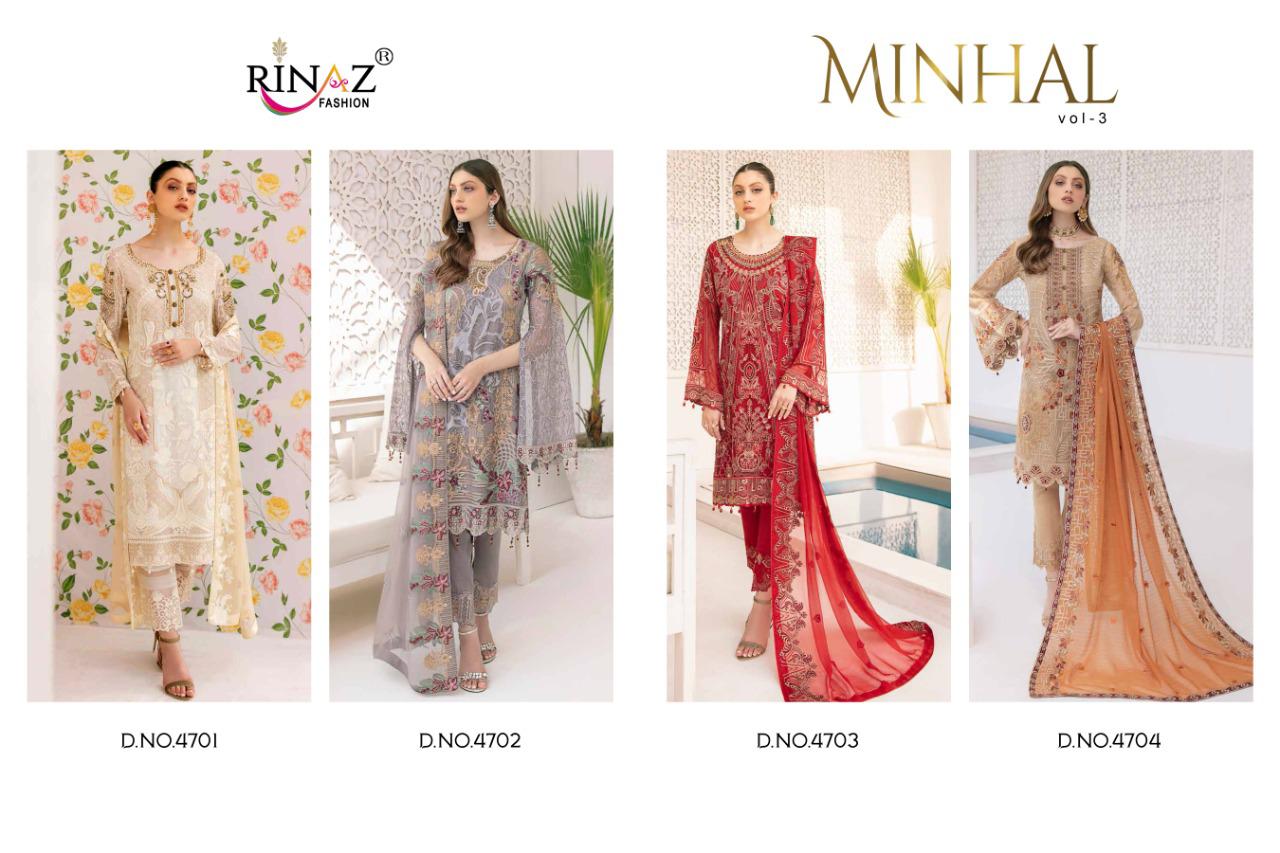 Rinaz Fashion Minhal 4701-4704
