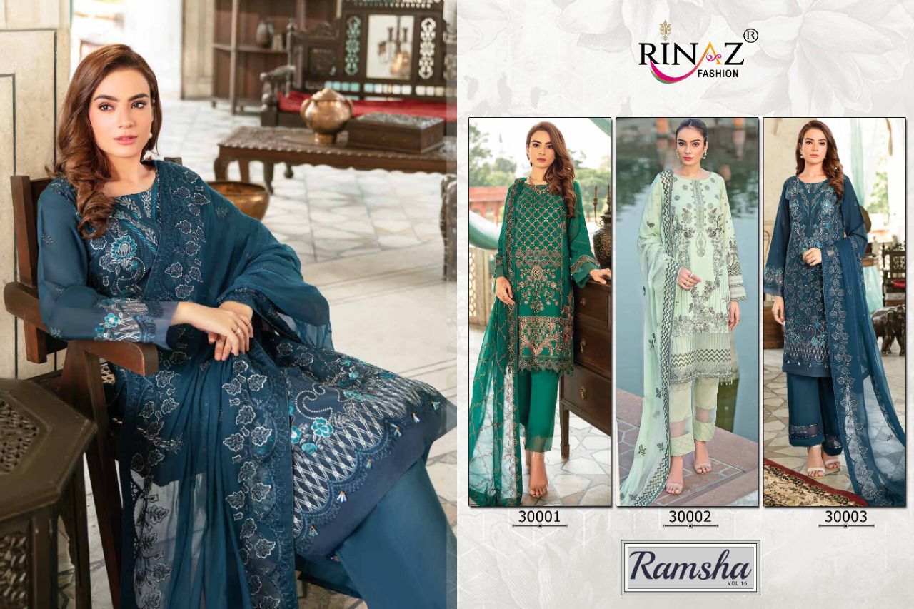 Rinaz Fashion Ramsha 3001-3003