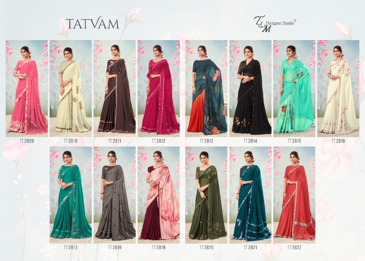 T & M Designer Tatvam TT-2809 to TT-2822