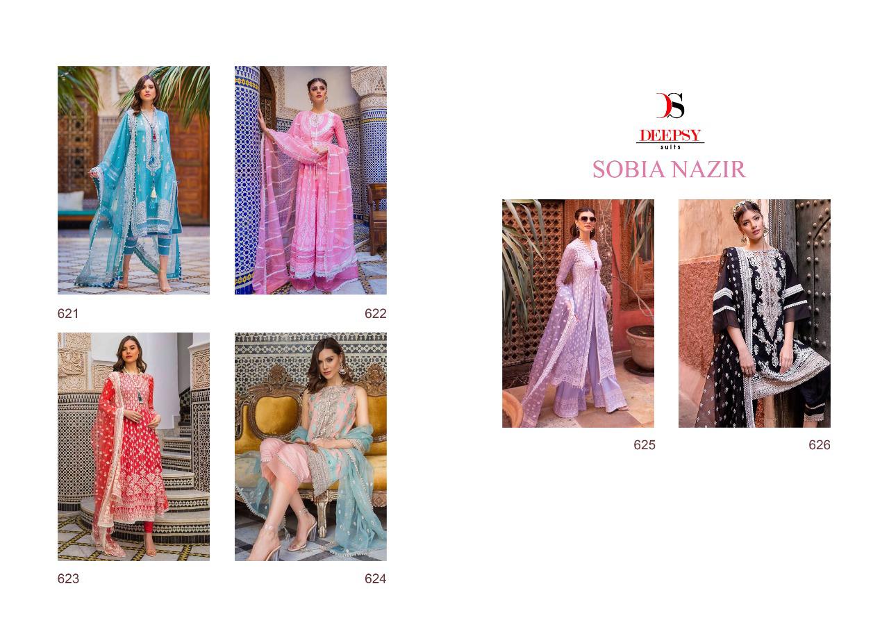 Deepsy Suits Sobia Nazir 621-626