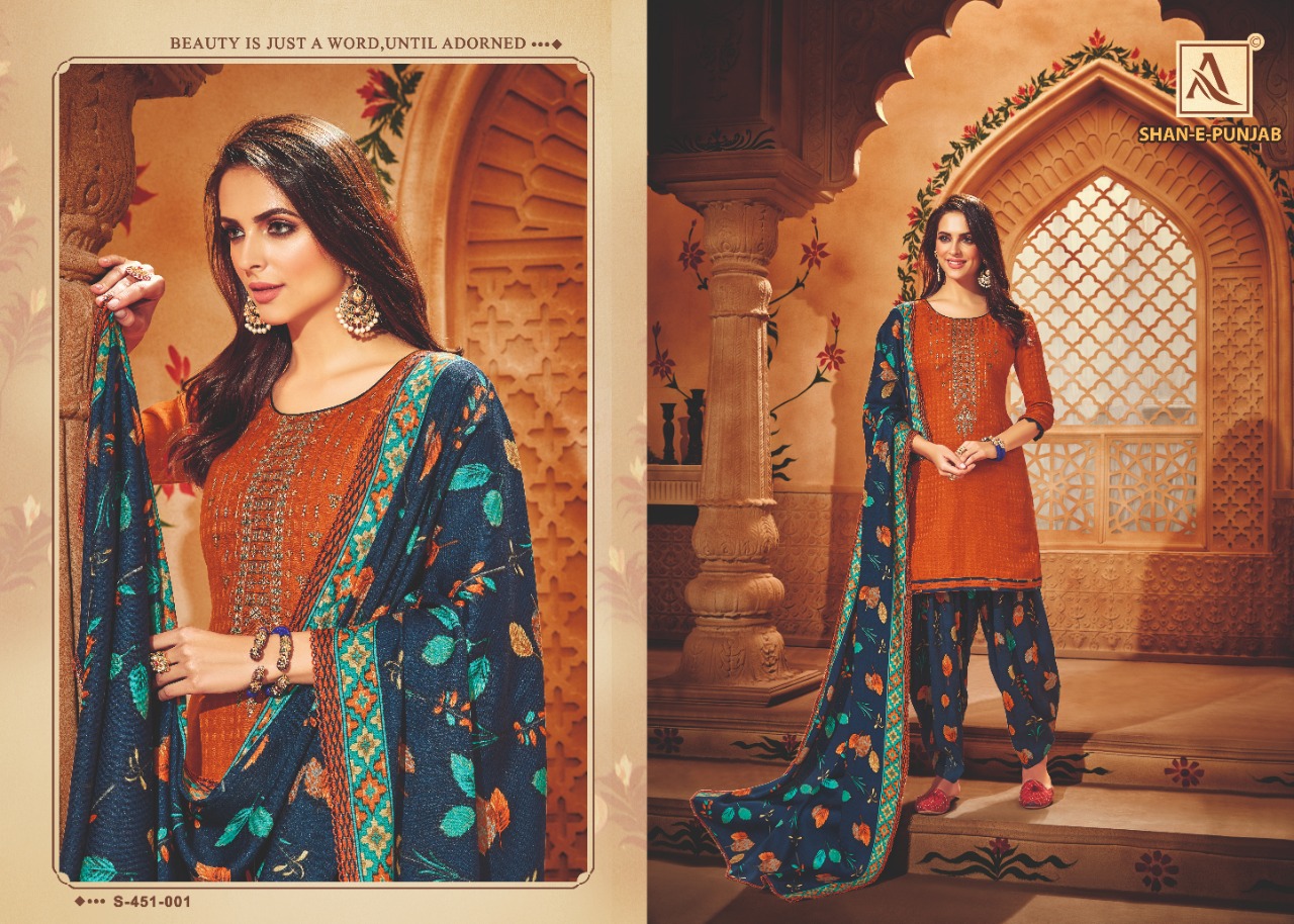 Alok Suit Shah-E-Punjab 451-001