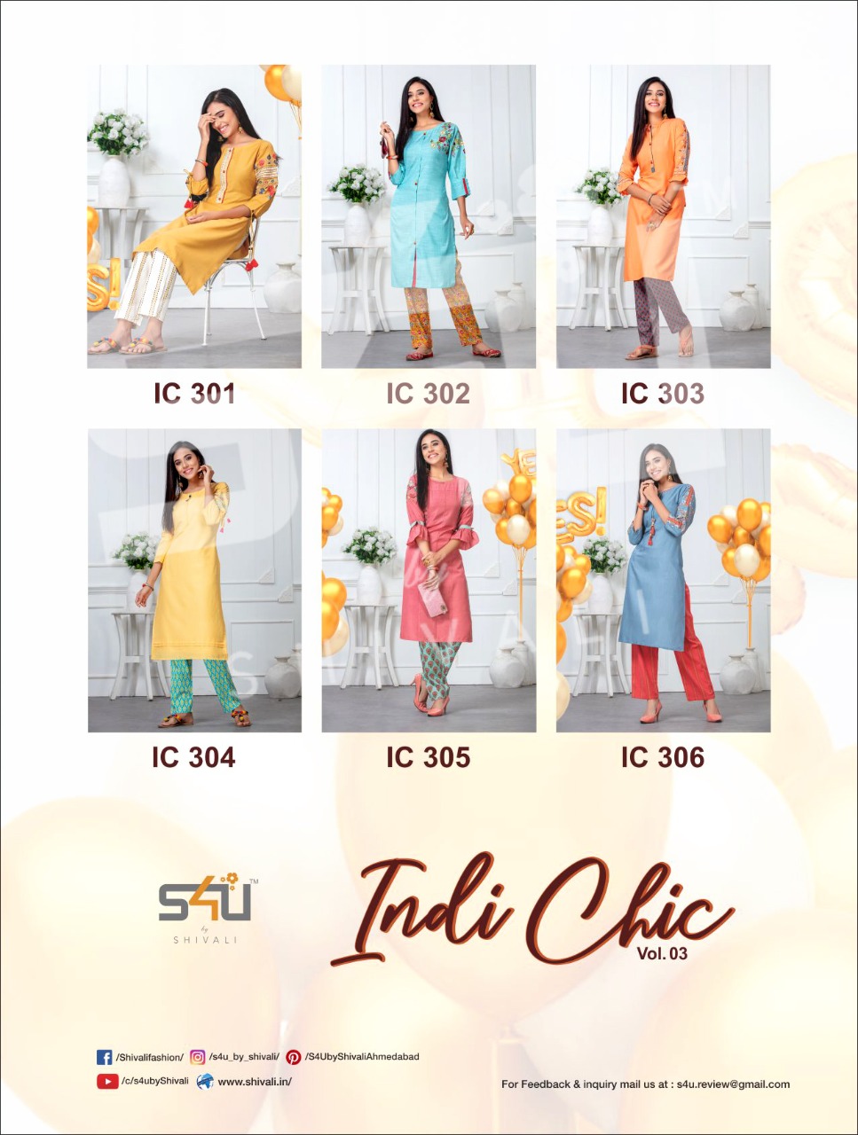 S4U Indi Chic 301-306