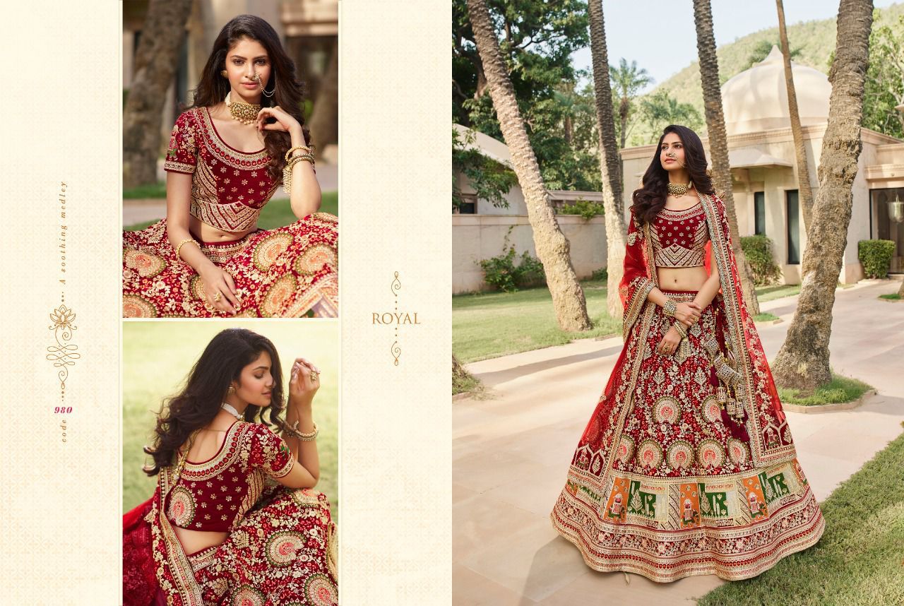 45 Red Bridal Wedding Lehenga - Compel to Get Married Soon