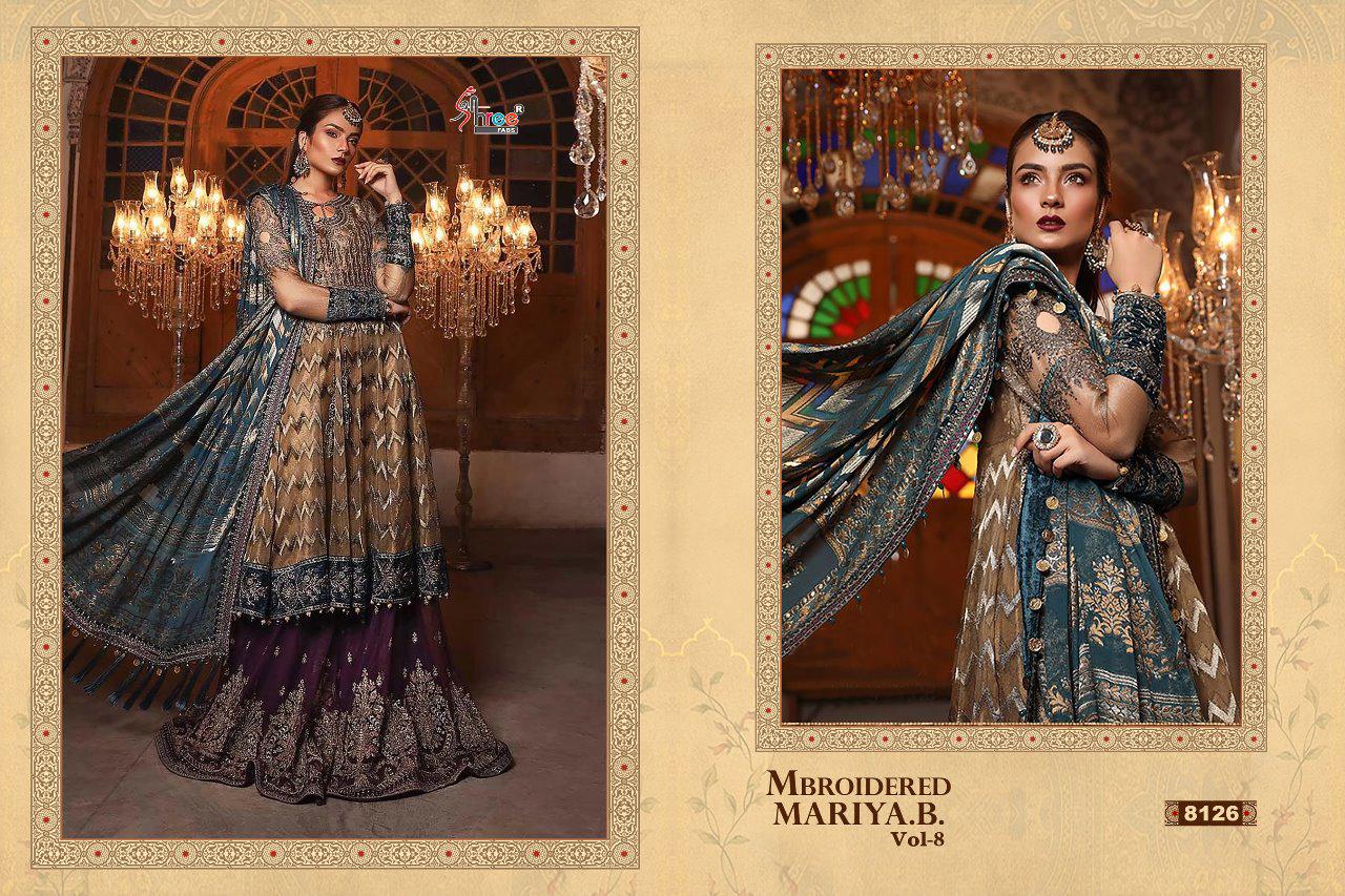 Shree Fab Mbroidered Mariya B 8126
