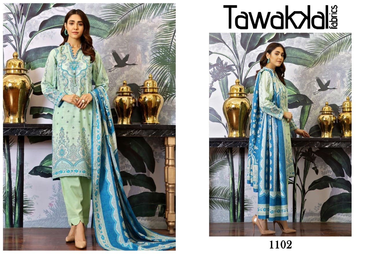 Tawakkal Fab Kashish Cotton Collection 1102