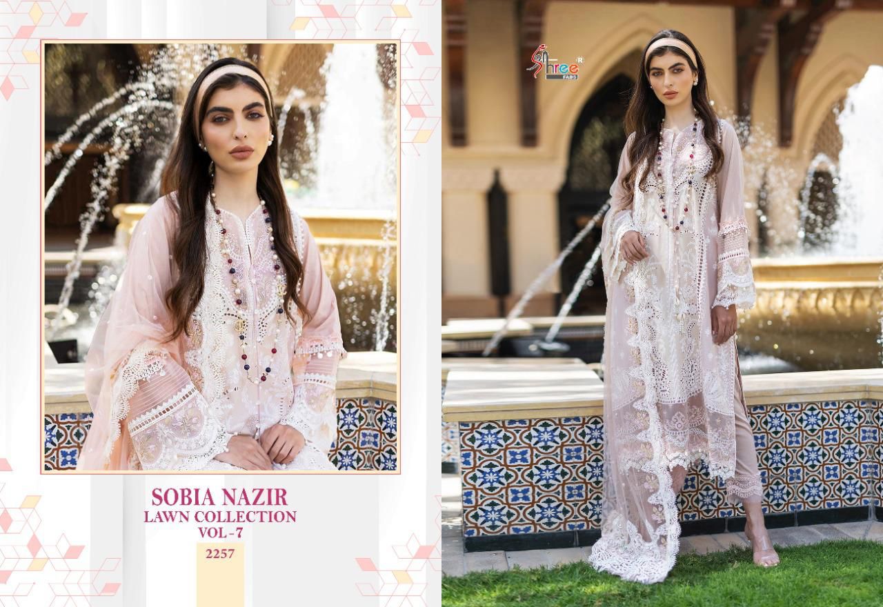 Shree Fab Sobia Nazir Lawn Collection 2257