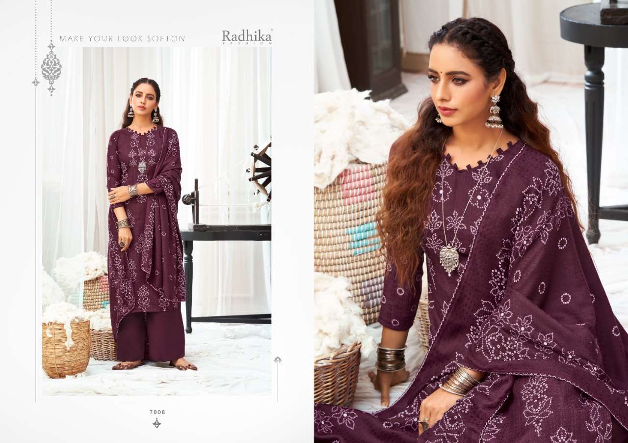 Radhika Fashion Bandhani 7008