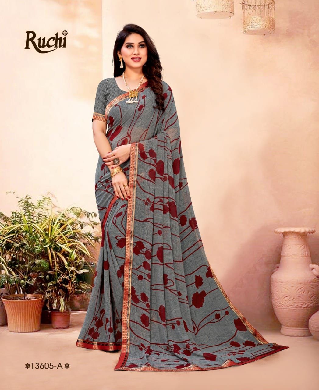 Ruchi Saree Aruni 13605-A