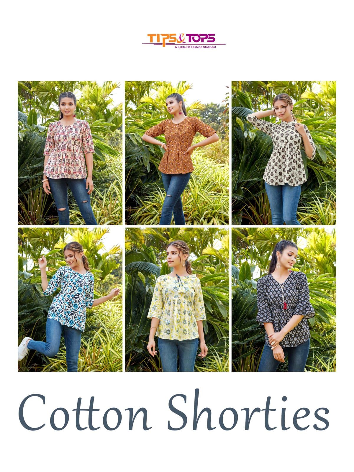 Tips And Tops Cotton Shorties 01-06