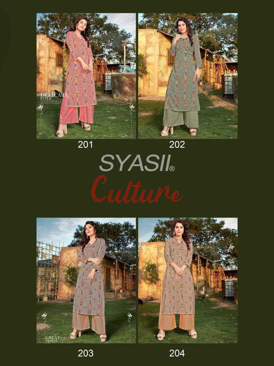 Syasii Designers Culture 201-204