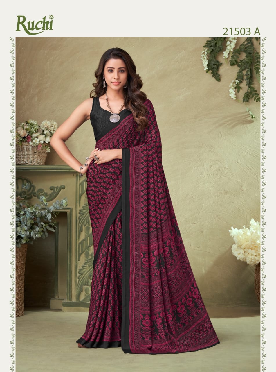 Ruchi Saree Vivanta Silk 16th Edition 21503-A