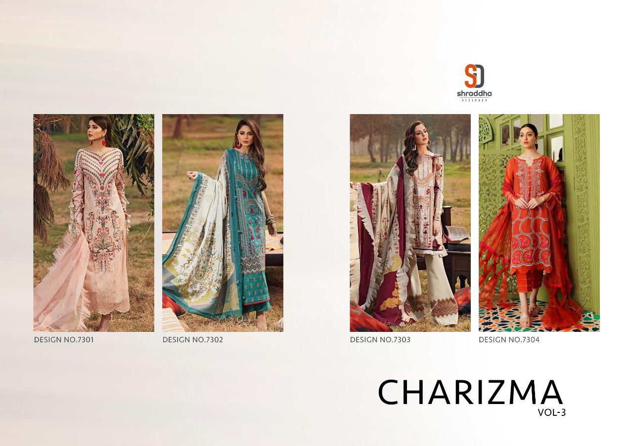 Shraddha Designer Charizma 7301-7304