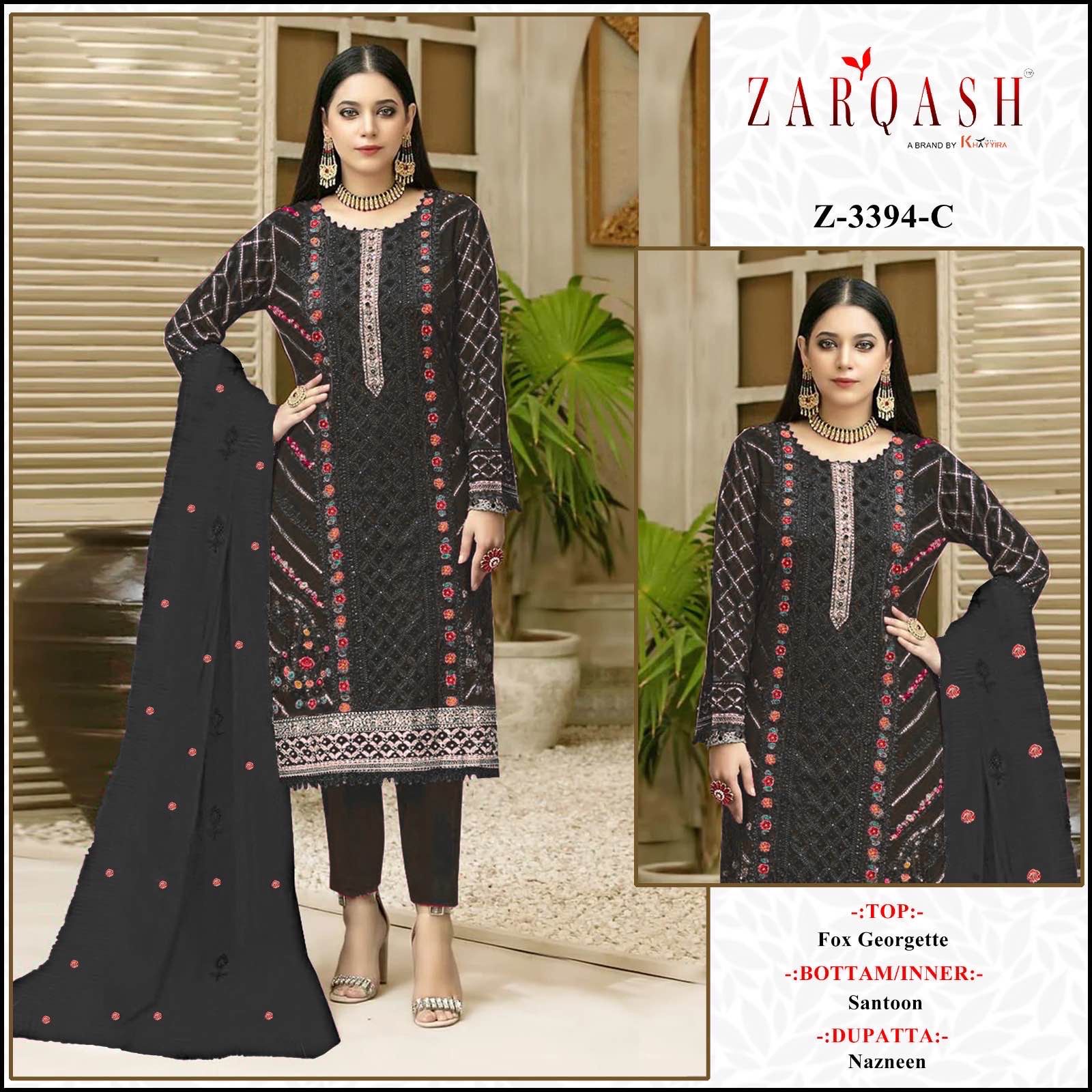 Zarqash Suits Z-3394-C