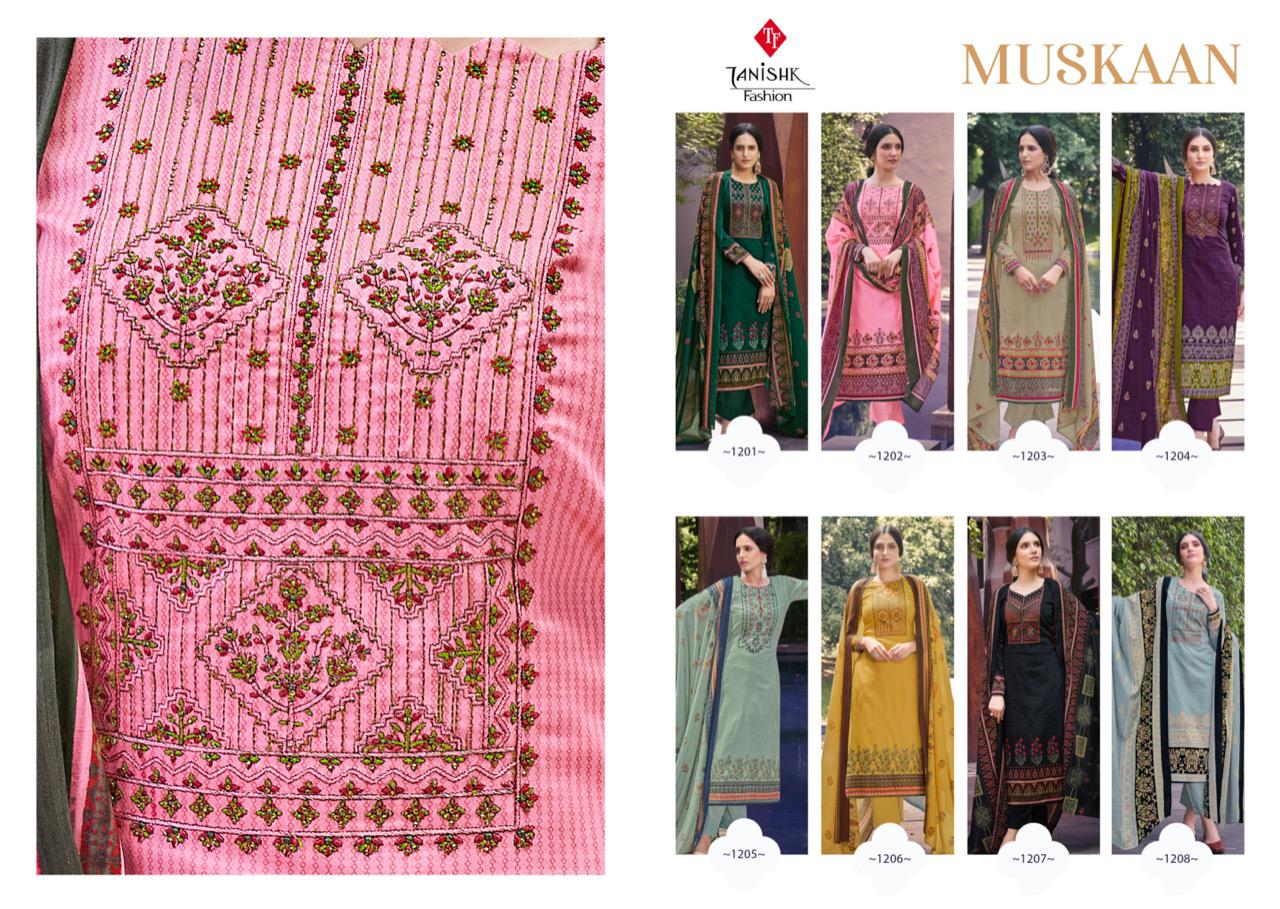 Tanishak Fashion Muskaan 1201-1208