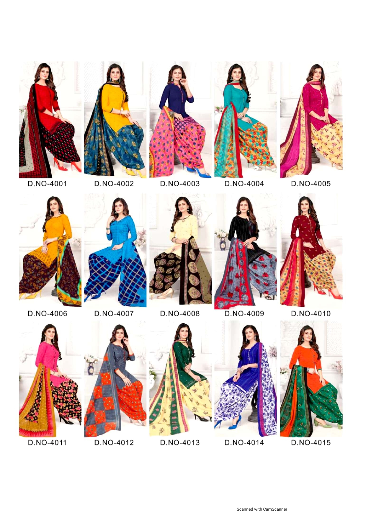 Bandhan Suits Priyalaxmi 4001-4015