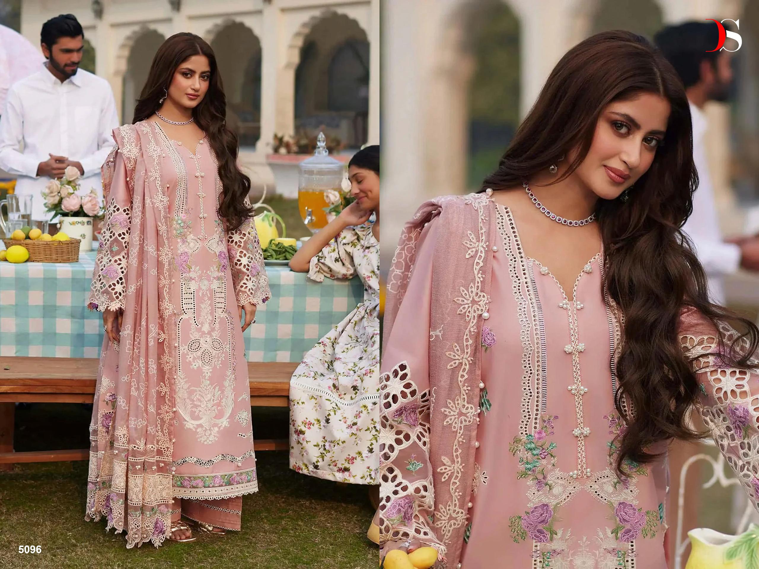 DEEPSY SUITS MARIA.B EMBROIDERED LAWN - 24 5096