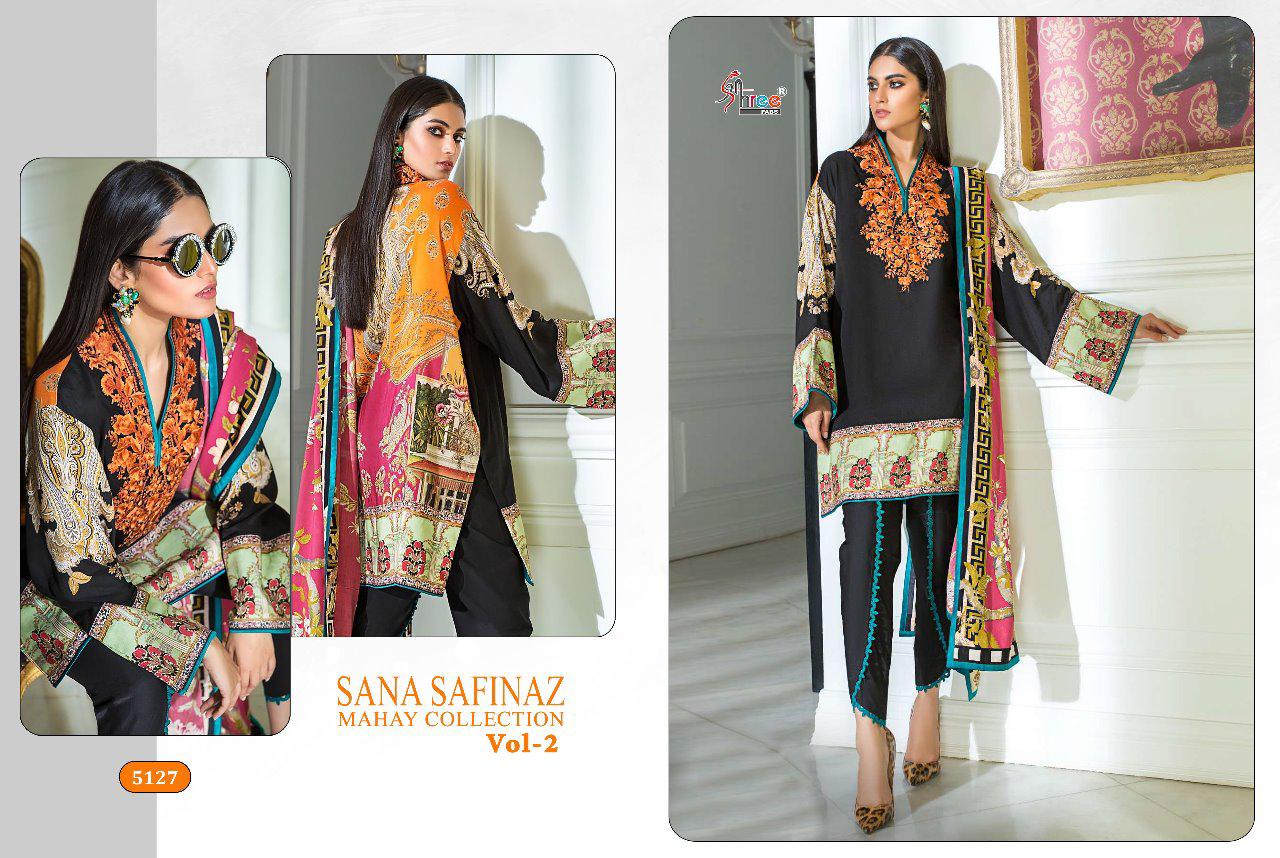 Shree Fabs Sana Safinaz Mahay Collection 5127
