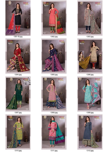 Aarvi Fashion Queen 1301-1312