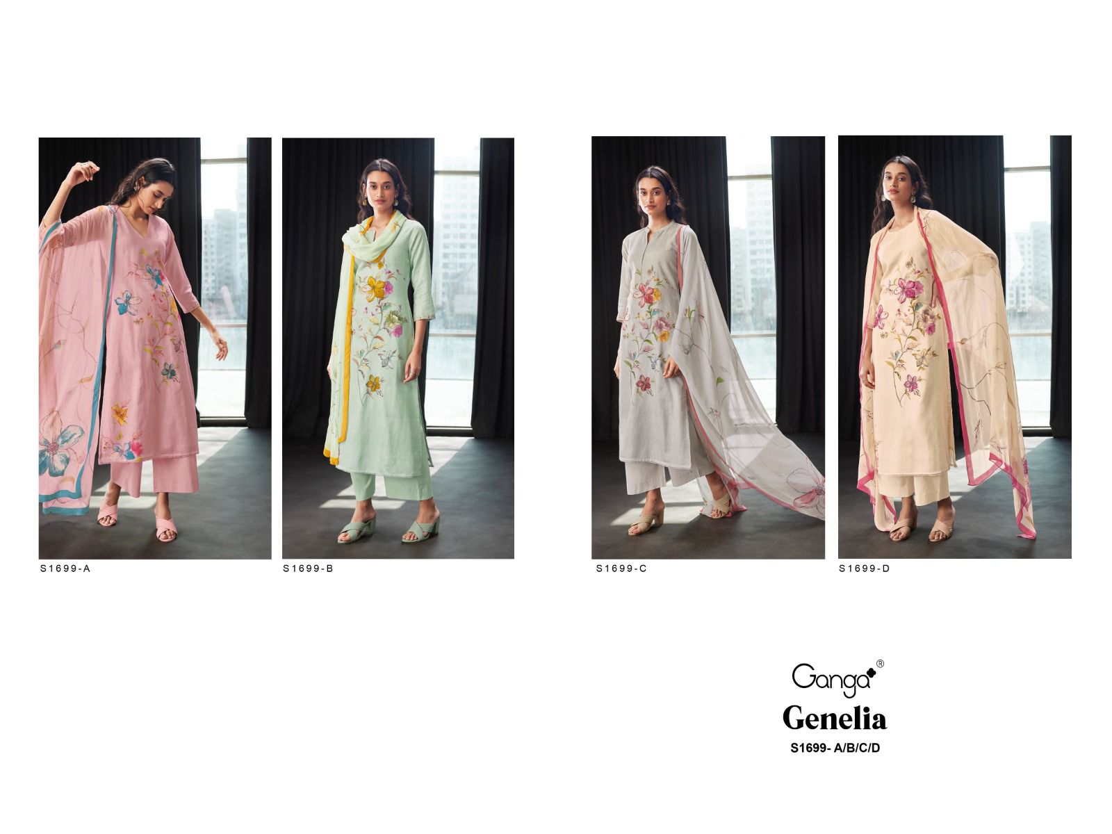 Ganga Genelia 1699 Colors 