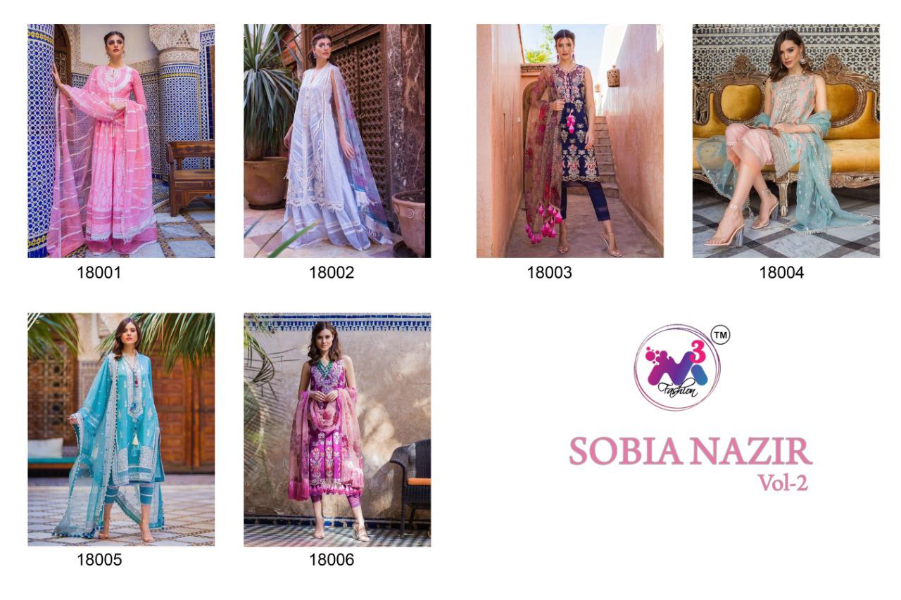 Saniya Trendz Sobia Nazir 18001-18006