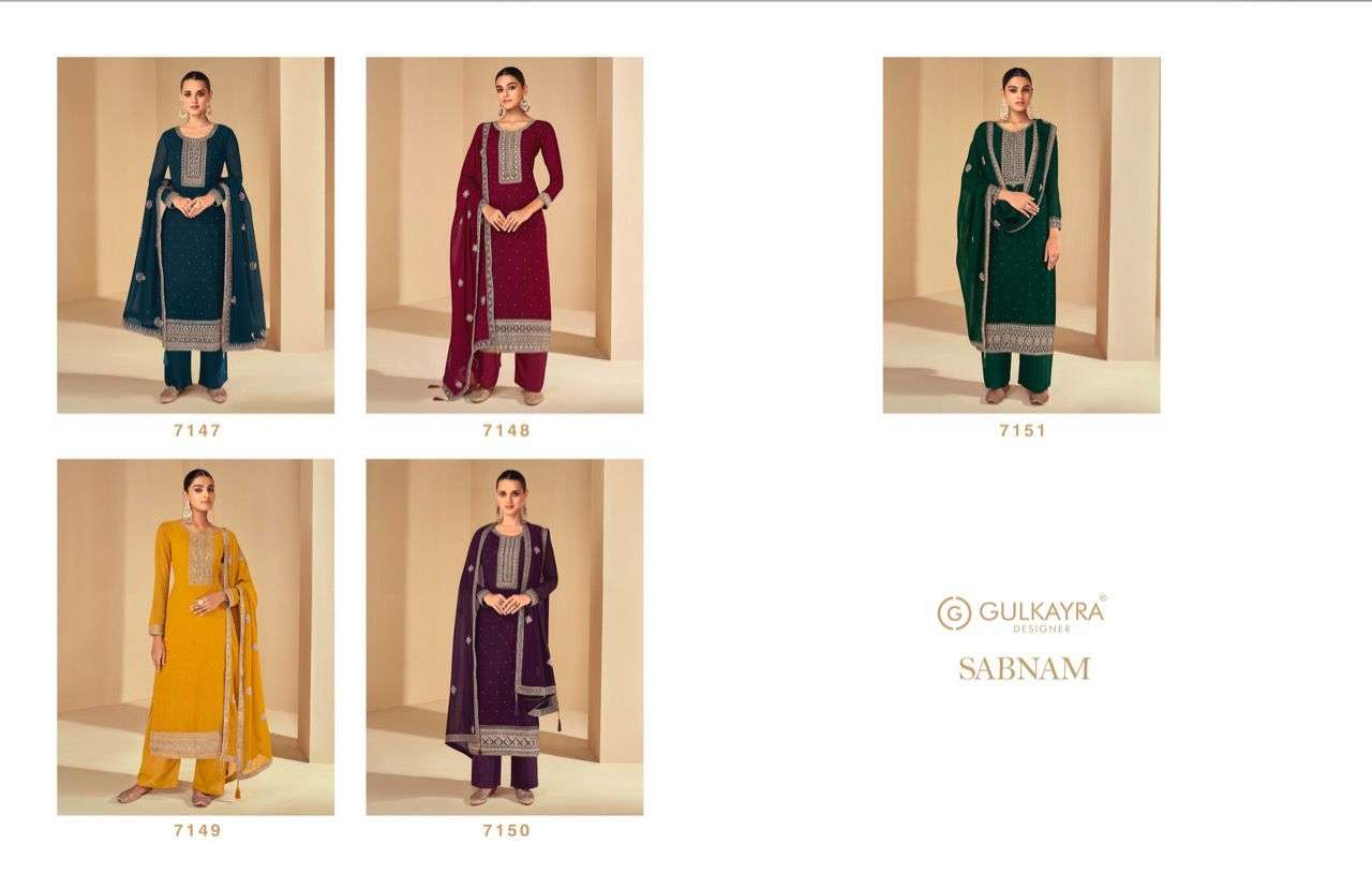 Gulkayra Designer Sabnam 7147-7151