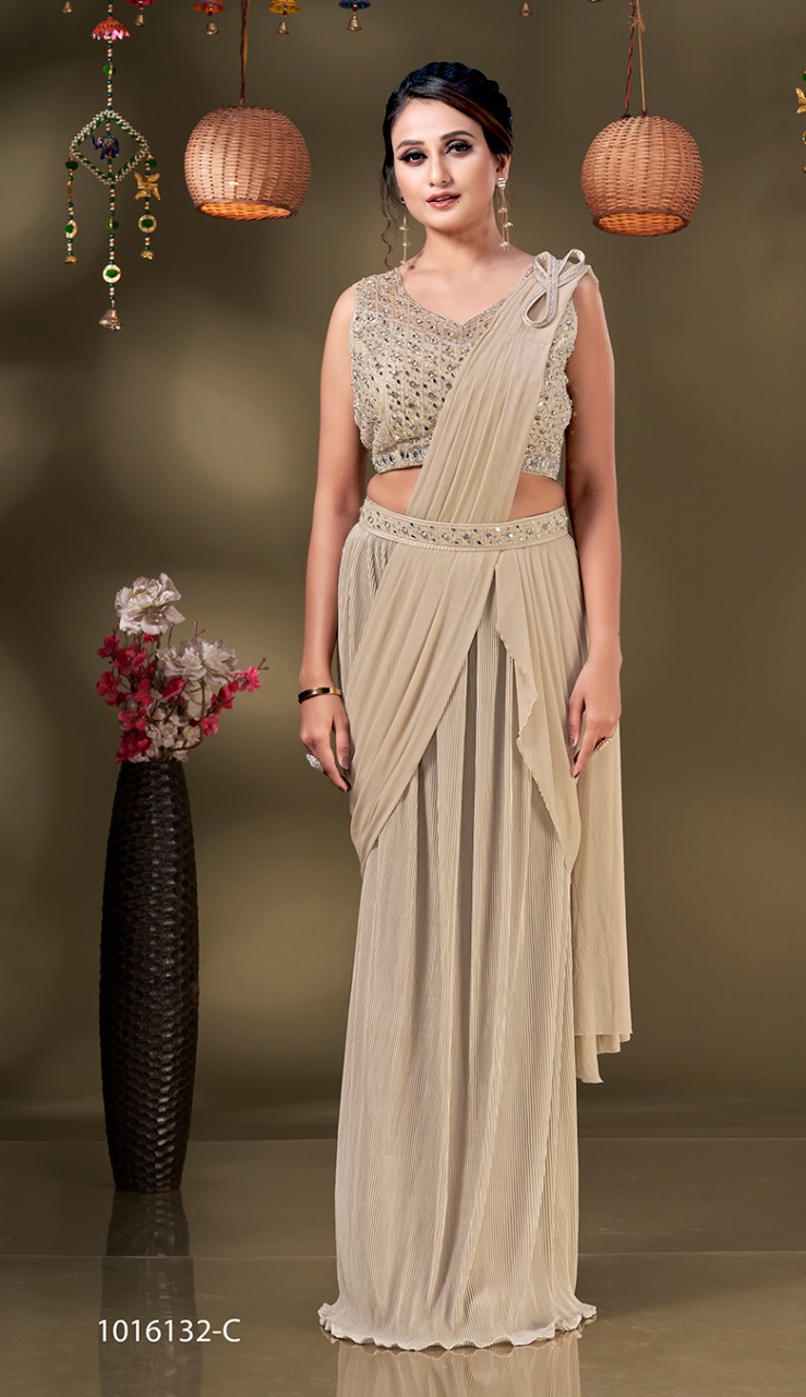 Aamoha Trendz Ready To Wear Designer Saree 1016132-C