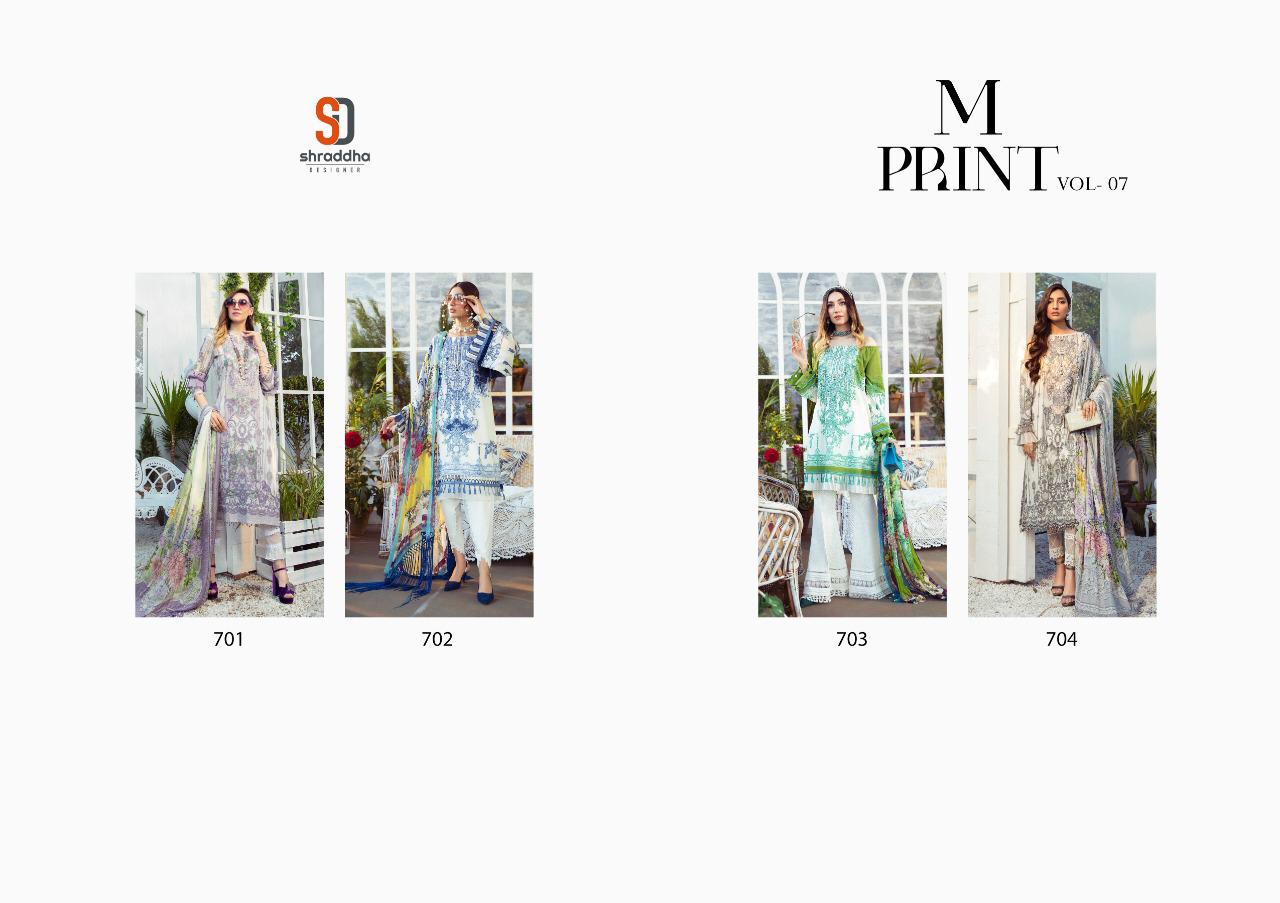 Shraddha Designer M Print 701-704