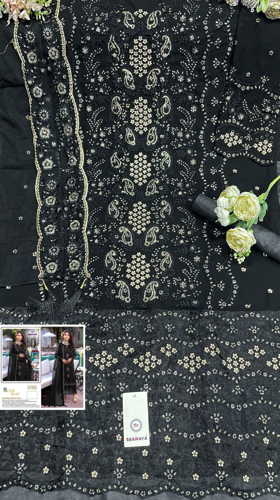 Shanaya Fashion Rose Bridal S-115-C