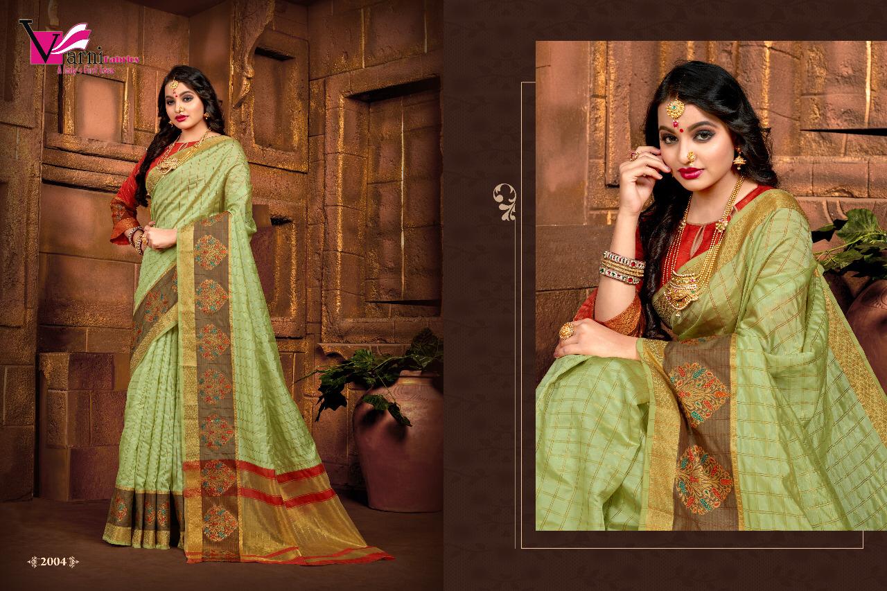 Varni Fabrics Kalyani Silk 2204