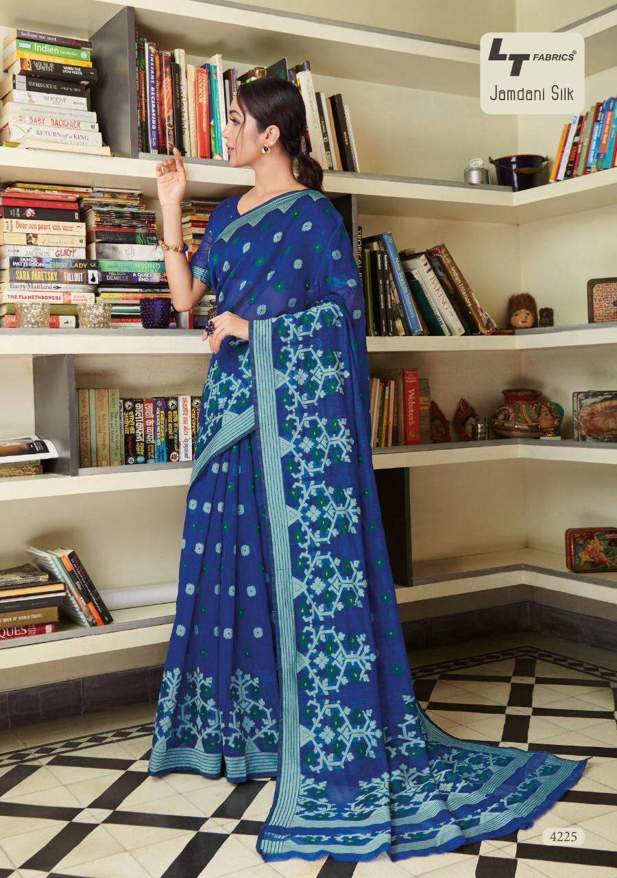 LT Fabrics Jamdani Silk 4225