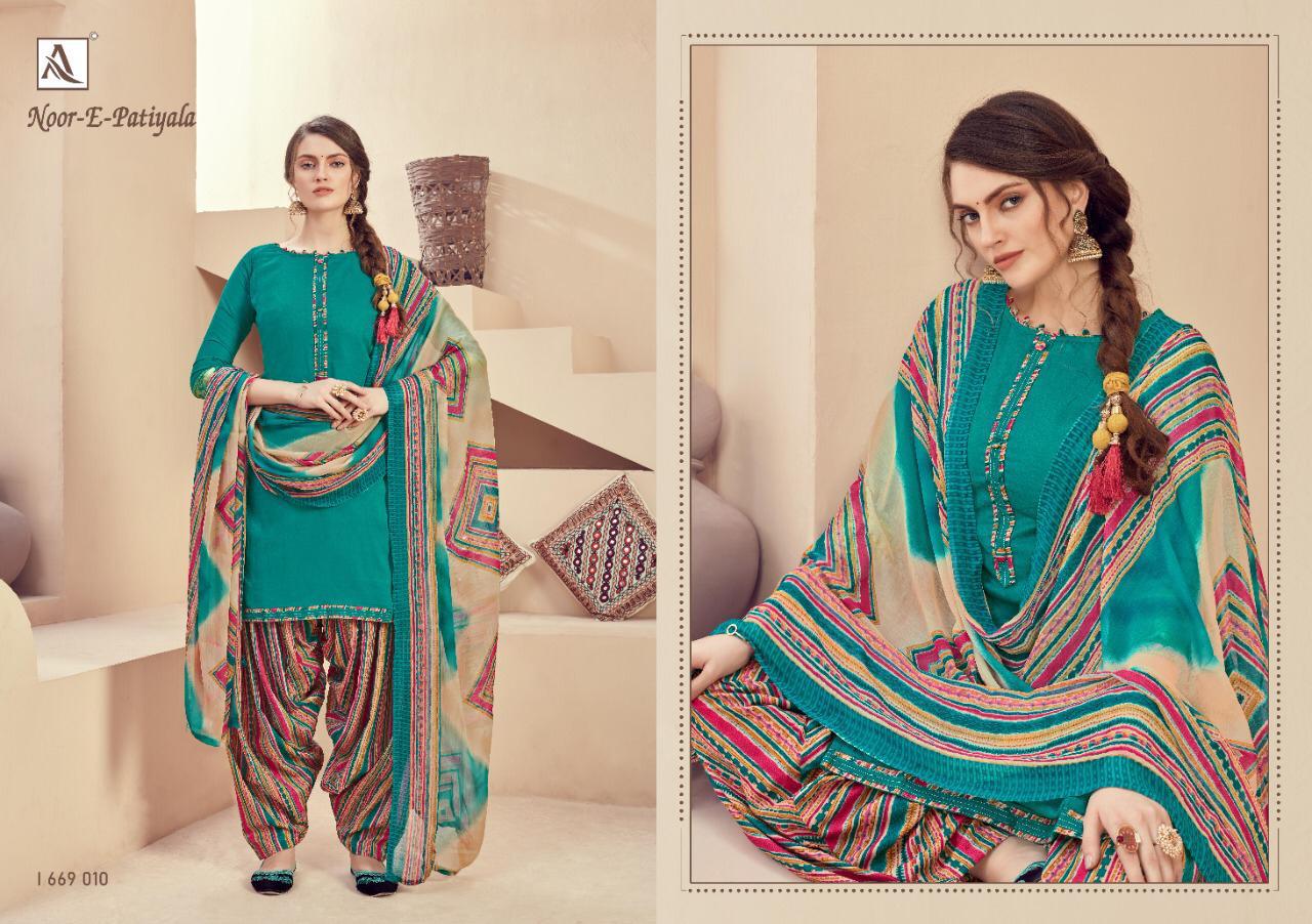 Alok Suits Noor-E-Patiyala 669-010